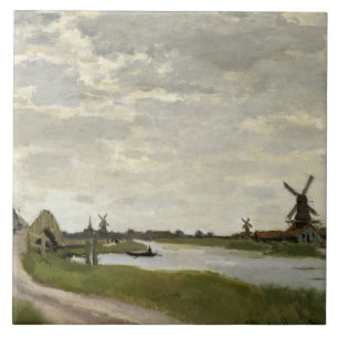 Carreau En Céramique Claude Monet - Windmills Près De Zaandam