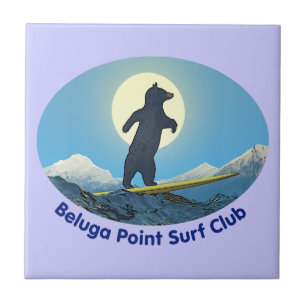 Carreau En Céramique Club de Surf Beluga Point