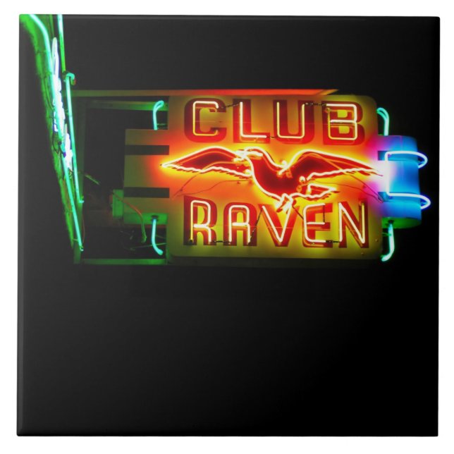 Carreau En Céramique Club Raven (Devant)