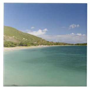 Carreau En Céramique Cockleshell Bay, péninsule sud-est, St-Kitts,
