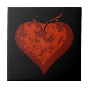 Carreau En Céramique Coeur/amour