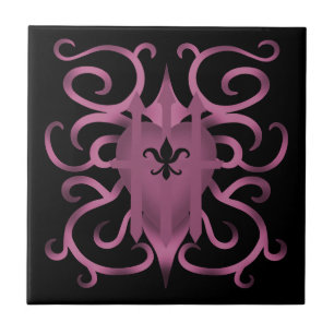 Carreau En Céramique Coeur décoratif capturé