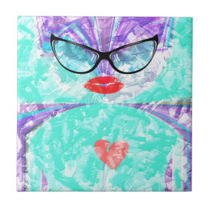 Carreau En Céramique Coeur parfait