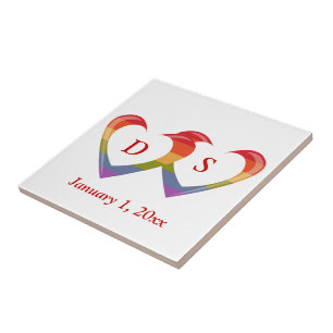 Carreau En Céramique Coeurs ouverts