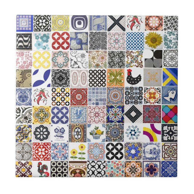 Carreau En Céramique Collection Azulejos (Devant)