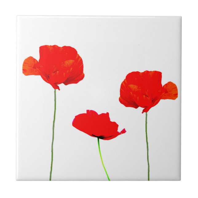 Carreau En Céramique Collection POPPY 05 Tuile (Devant)