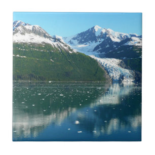 Carreau En Céramique College Fjord I Belle photographie de l'Alaska