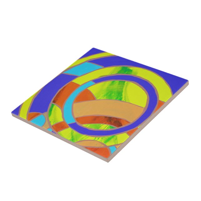 Carreau En Céramique Composition #27 par Michael Moffa (Côté)