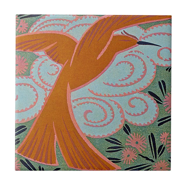 Carreau En Céramique Conception #11 d'art déco chez Sunshinedazzle (Devant)