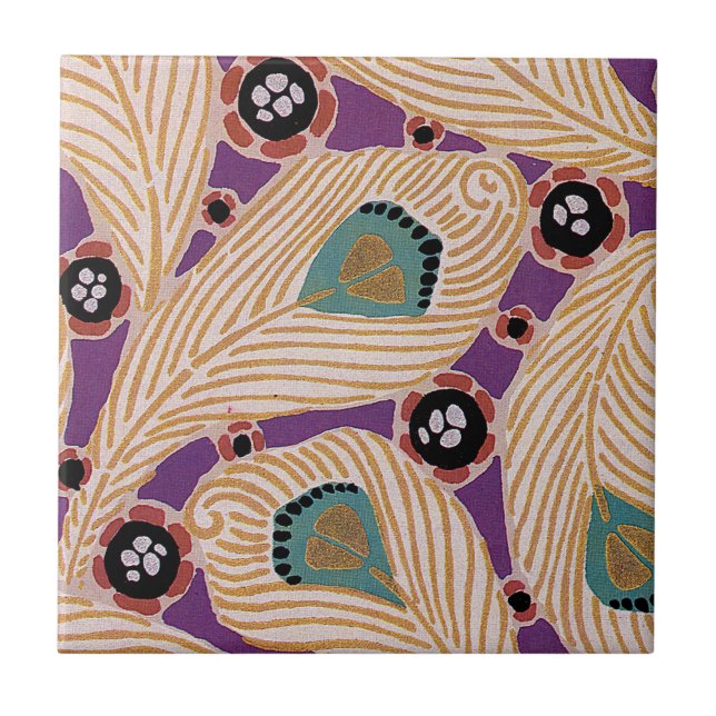 Carreau En Céramique Conception #1 d'art déco chez Sunshinedazzle (Devant)