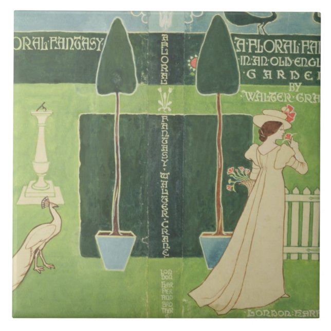 Carreau En Céramique Conception de jaquette de livre pour 'un (Devant)