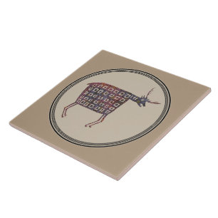 Carreau En Céramique Conception de poterie Mimbres