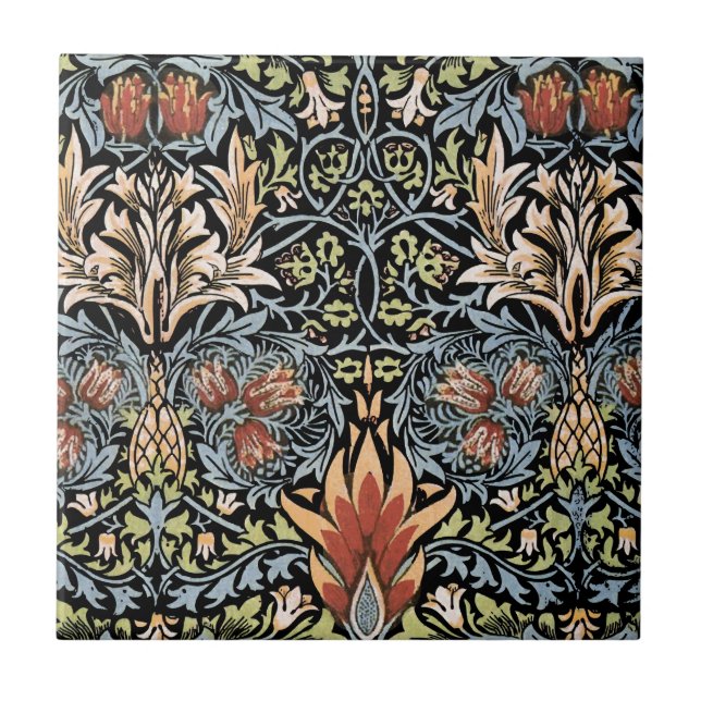 Carreau En Céramique Conception de William Morris (Devant)