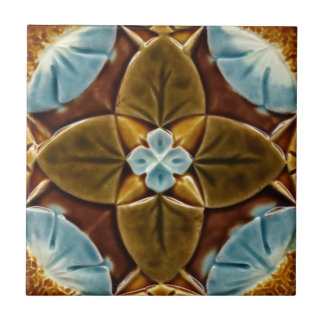 Carreau En Céramique Conception vintage gothique de la tuile c1893