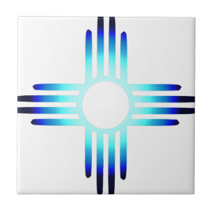 Carreau En Céramique Cool Blue Zia