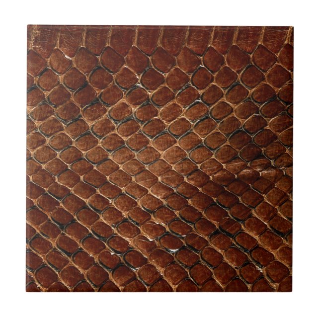 Carreau En Céramique Copie de peau de serpent (Devant)