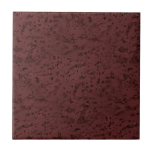 Carreau En Céramique Corneille de vin rouge Regardez Grain de bois