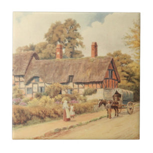 Carreau En Céramique Cottage III, Stratford-sur-Avon d'Anne Hathaway