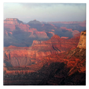Carreau En Céramique Coucher de soleil coloré sur le Grand Canyon