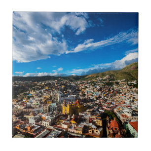 Carreau En Céramique Coucher du soleil de Guanajuato