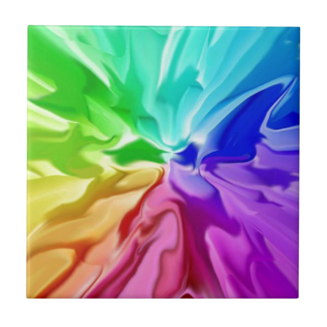 Carreau En Céramique Couleur liquide (Devant)