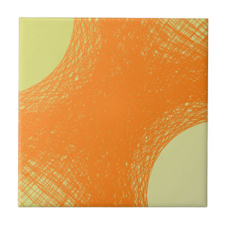 Carreau En Céramique couleur orange funky