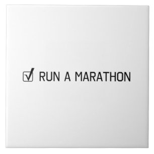 Carreau En Céramique Courez un marathon