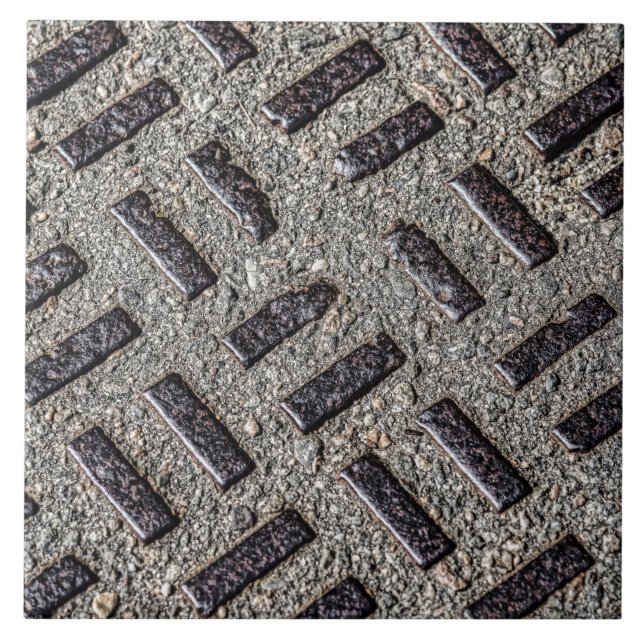 Carreau En Céramique Couverture de trou d'homme (Devant)