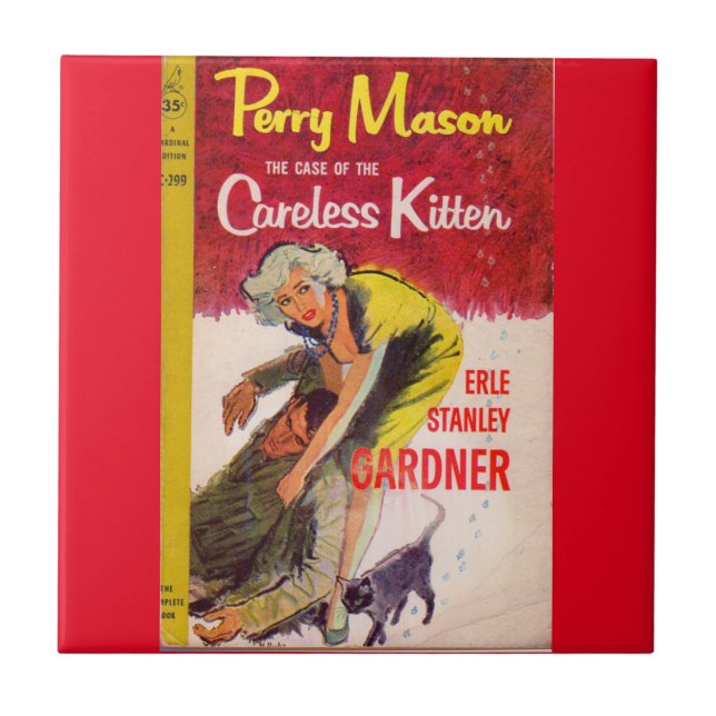 Carreau En Céramique Couverture du livre du coque de Kitten sans soins (Devant)