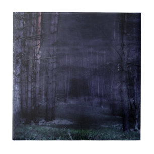 Carreau En Céramique Creepy forest