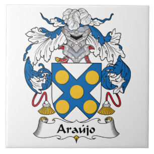 Carreau En Céramique Crête de famille d'Araujo
