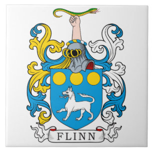 Carreau En Céramique Crête de famille de Flinn