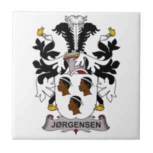 Carreau En Céramique Crête de famille de Jorgensen
