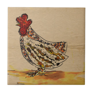 Carreau En Céramique Cru de poulet