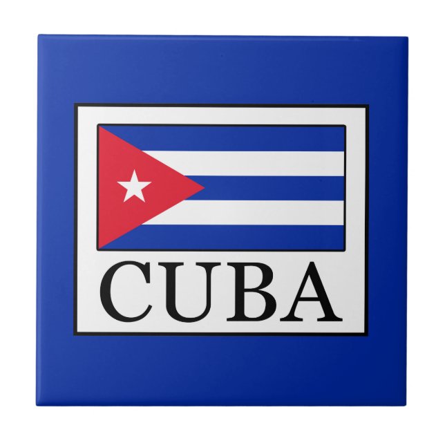 Carreau En Céramique Cuba (Devant)