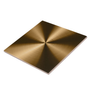 Carreau En Céramique Cuivre Design métallique brillant Look en acier in