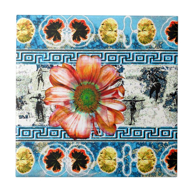 Carreau En Céramique Danse ancienne (Devant)