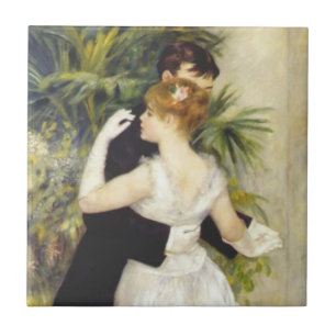 Carreau En Céramique Danse en ville par Renoir