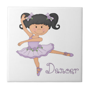 Carreau En Céramique Danseur-Petite ballerine