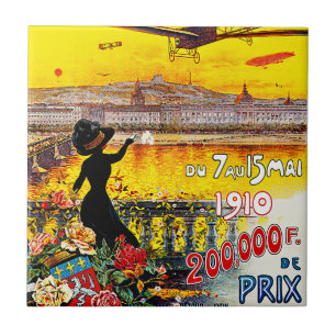 Carreau En Céramique d'Aviation De Lyon de Semaine