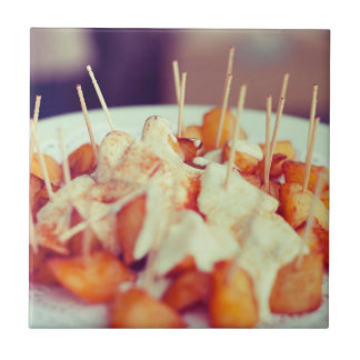 Carreau En Céramique De notre cuisine au vôtre - Patatas Bravas !