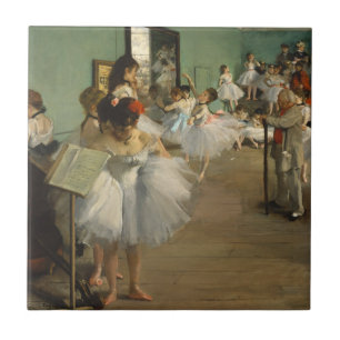 Carreau En Céramique Degas Classe Danse Danseurs de ballet Ballerina Ar