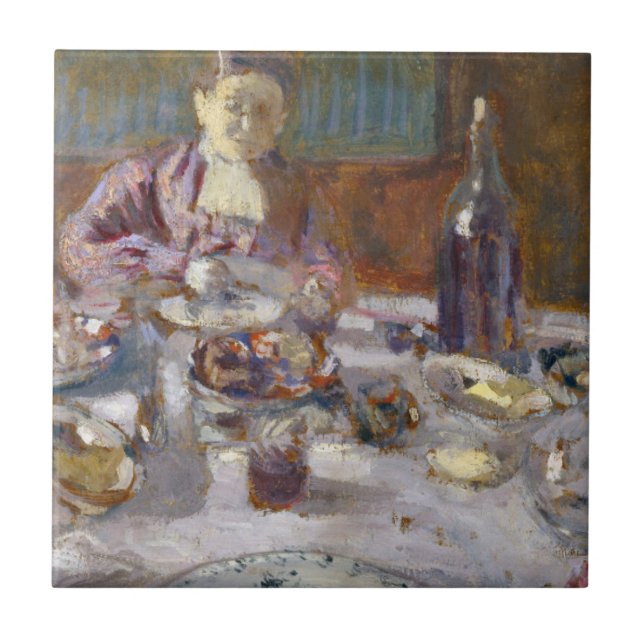 Carreau En Céramique Déjeuner (Devant)