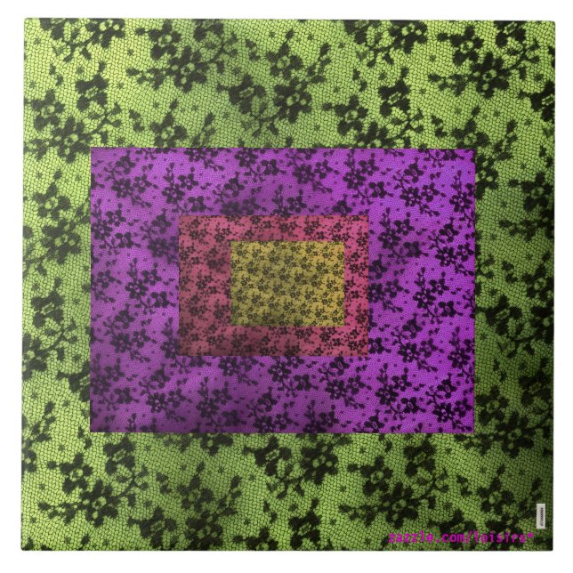 Carreau En Céramique Dentelles (Devant)