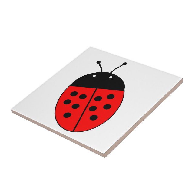 Carreau En Céramique Design Ladybug (Côté)