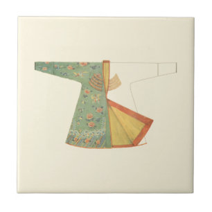 Carreau En Céramique Dessin de Kimono semi-fini