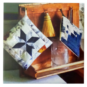 Carreau En Céramique Deux Potholeurs