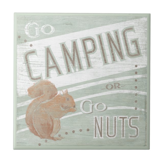 Carreau En Céramique Devis | Aller En Camping, Ou Aller Nuts (Devant)