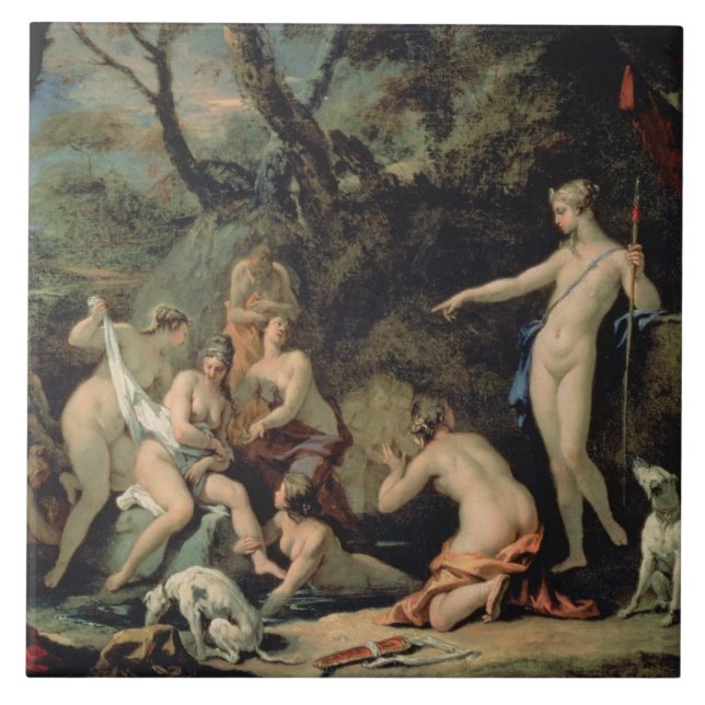 Carreau En Céramique Diana et Callisto (Devant)