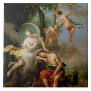 Carreau En Céramique Diana et Endymion